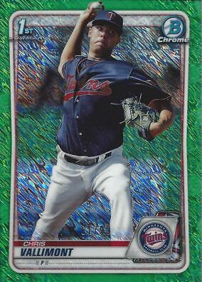 Chris Vallimont [Green Shimmer Refractor] #BCP-78