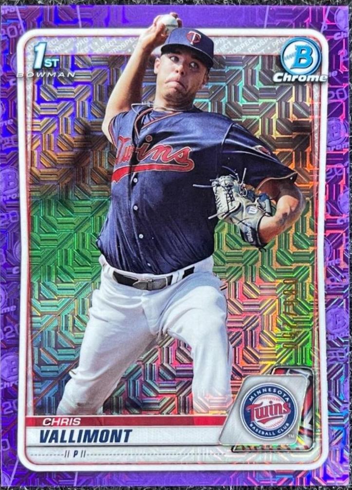 Chris Vallimont [Purple Refractor] #BCP-78