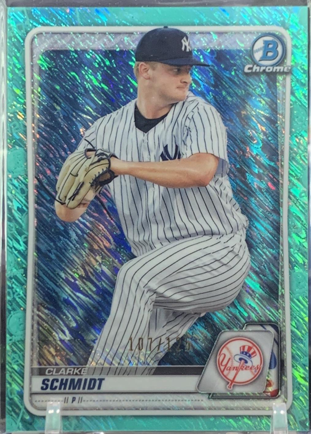 Clarke Schmidt [Aqua Shimmer Refractor] #BCP-53