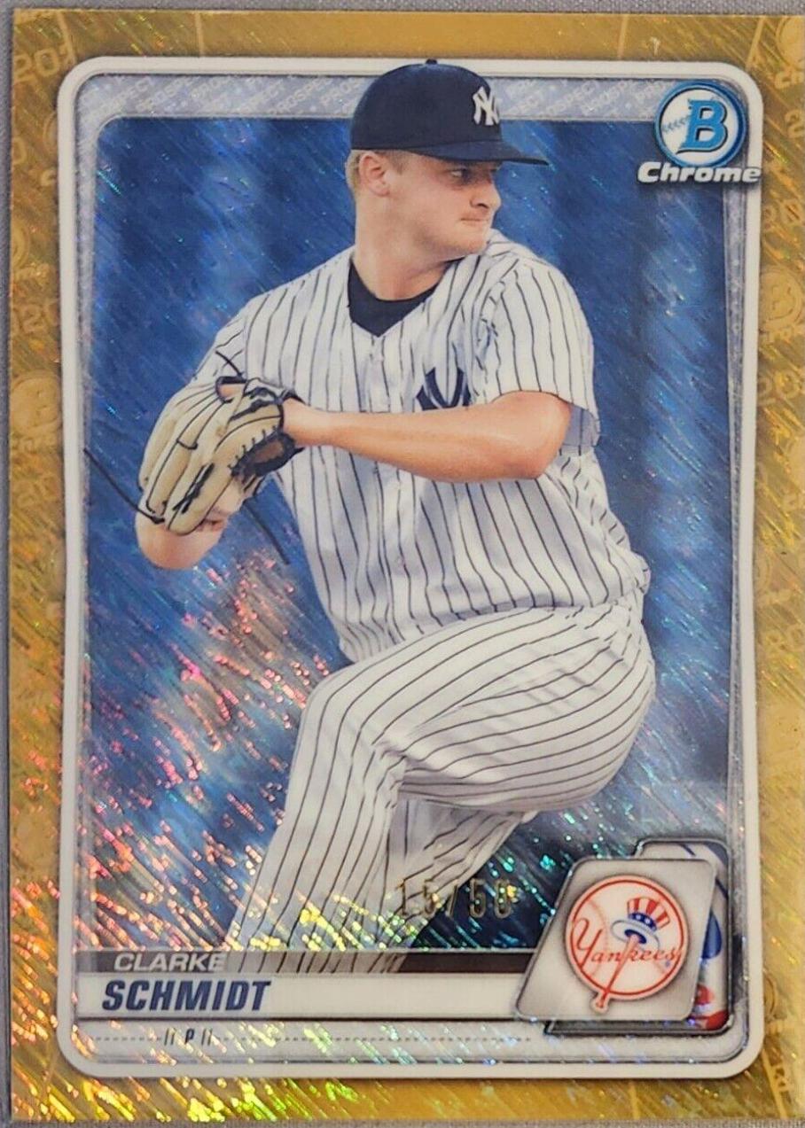Clarke Schmidt [Gold Shimmer Refractor] #BCP-53