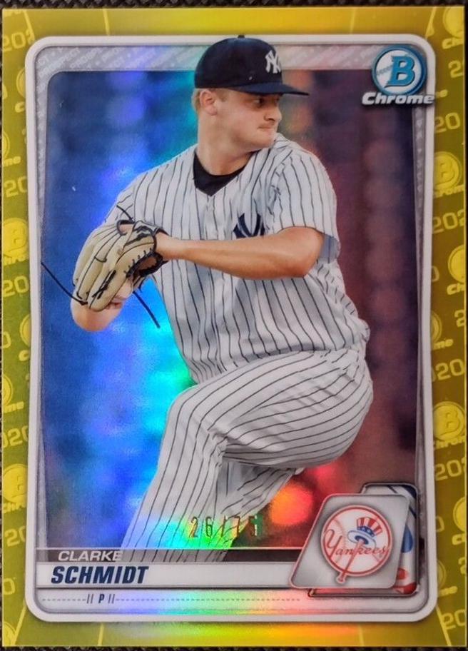 Clarke Schmidt [Yellow Refractor] #BCP-53