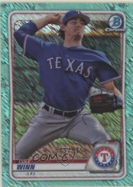 Cole Winn [Aqua Shimmer Refractor] #BCP-107