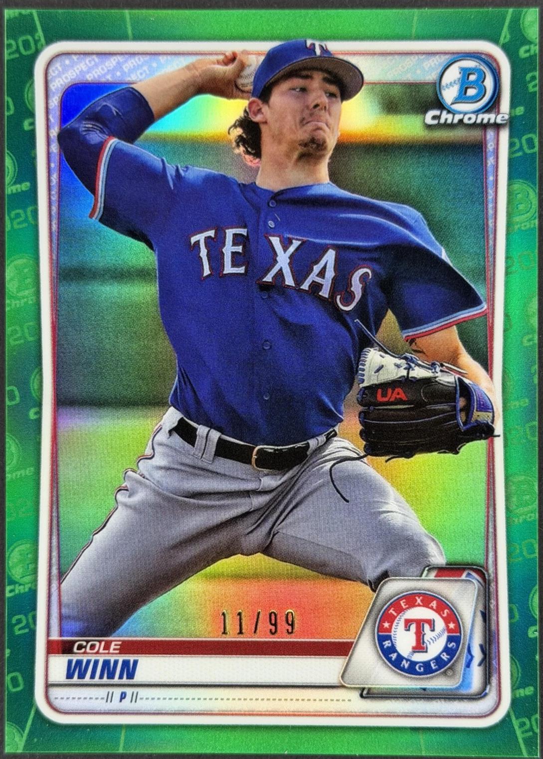 Cole Winn [Green Refractor] #BCP-107