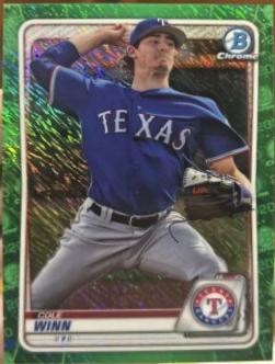 Cole Winn [Green Shimmer Refractor] #BCP-107