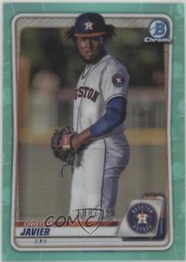 Cristian Javier [Aqua Refractor] #BCP-56