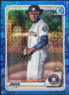 Cristian Javier [Blue Refractor] #BCP-56
