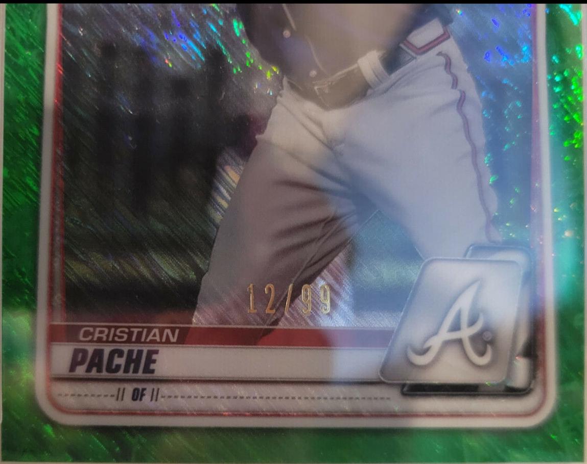 Cristian Pache [Green Shimmer Refractor] #BCP-5