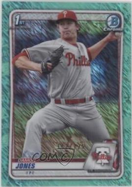 Damon Jones [Aqua Shimmer Refractor] #BCP-65