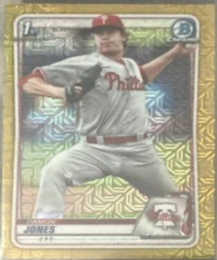 Damon Jones [Gold Shimmer Refractor] #BCP-65
