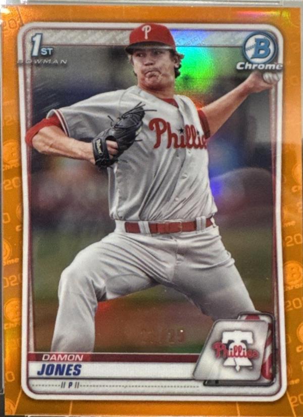 Damon Jones [Orange Refractor] #BCP-65