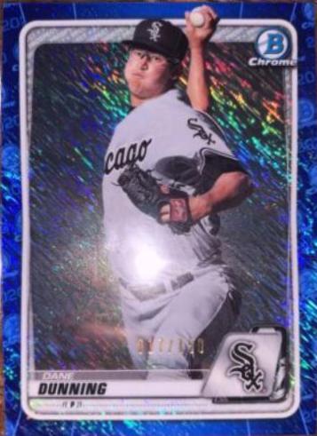 Dane Dunning [Blue Shimmer Refractor] #BCP-92