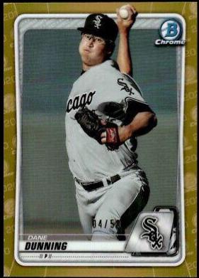 Dane Dunning [Gold Shimmer Refractor] #BCP-92
