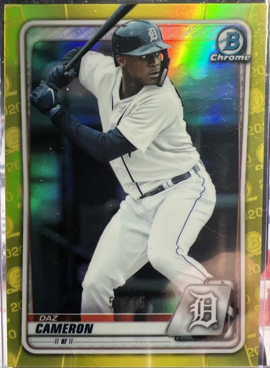Daz Cameron [Yellow Refractor] #BCP-45