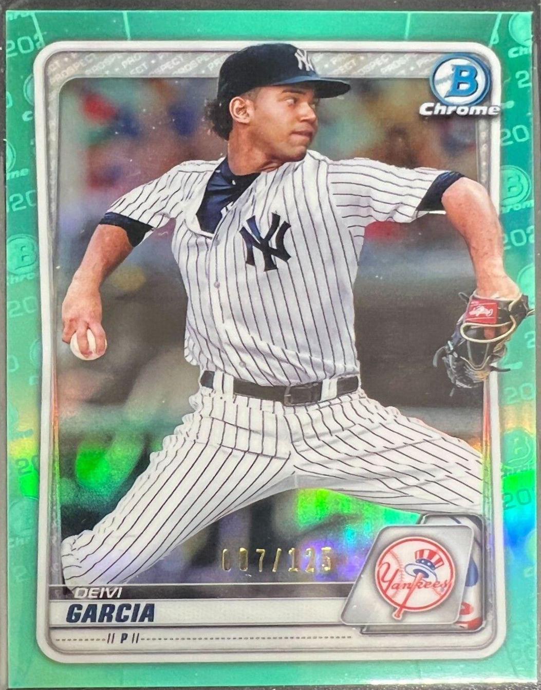 Deivi Garcia [Aqua Refractor] #BCP-125