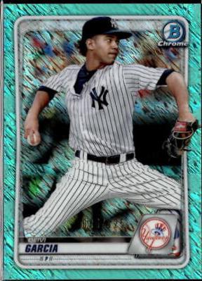 Deivi Garcia [Aqua Shimmer Refractor] #BCP-125