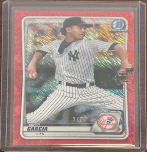 Deivi Garcia [Red Shimmer Refractor] #BCP-125