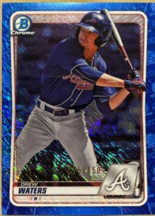 Drew Waters [Blue Shimmer Refractor] #BCP-2