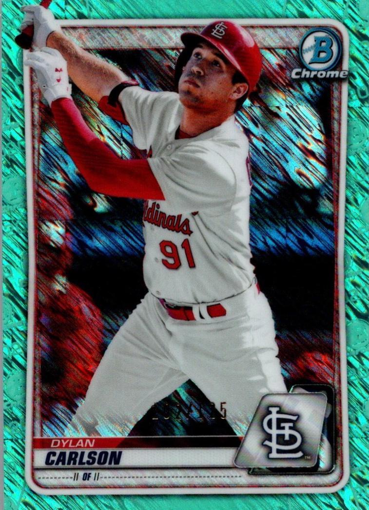 Dylan Carlson [Aqua Shimmer Refractor] #BCP-106