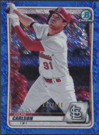 Dylan Carlson [Blue Shimmer Refractor] #BCP-106