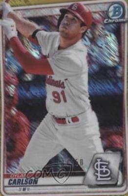 Dylan Carlson [Gold Shimmer Refractor] #BCP-106