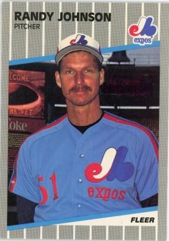 Randy Johnson [Marlboro Ad on Scoreboard] #381
