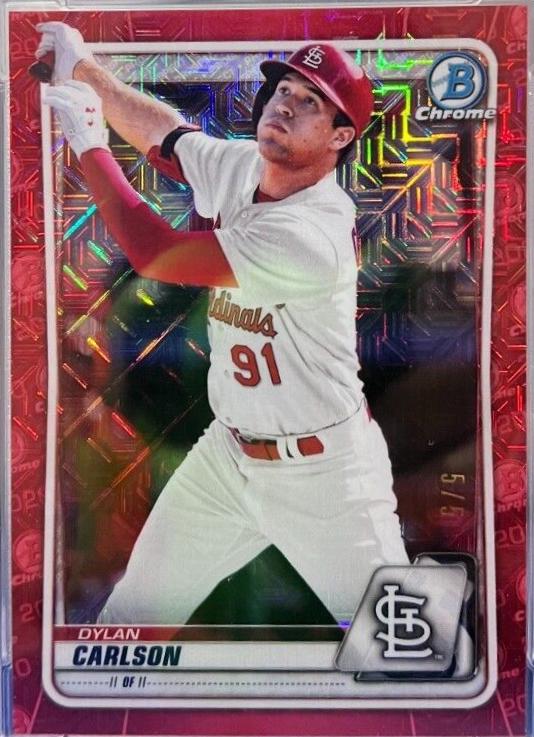 Dylan Carlson [Red Refractor] #BCP-106