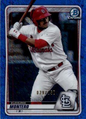 Elehuris Montero [Blue Shimmer Refractor] #BCP-32