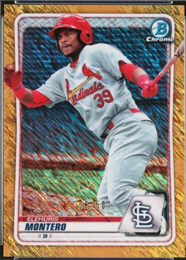 Elehuris Montero [Gold Shimmer Refractor] #BCP-32