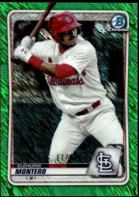 Elehuris Montero [Green Shimmer Refractor] #BCP-32
