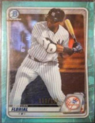 Estevan Florial [Aqua Refractor] #BCP-31