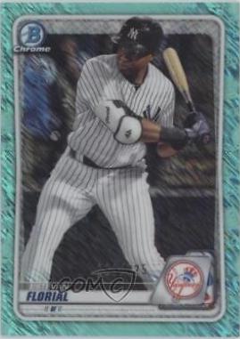 Estevan Florial [Aqua Shimmer Refractor] #BCP-31