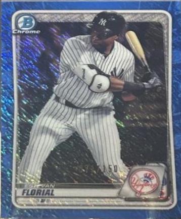 Estevan Florial [Blue Shimmer Refractor] #BCP-31