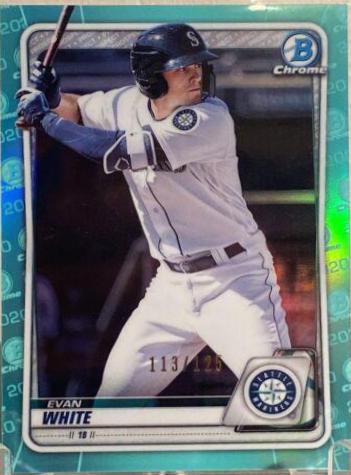 Evan White [Aqua Refractor] #BCP-77