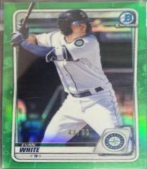 Evan White [Green Refractor] #BCP-77