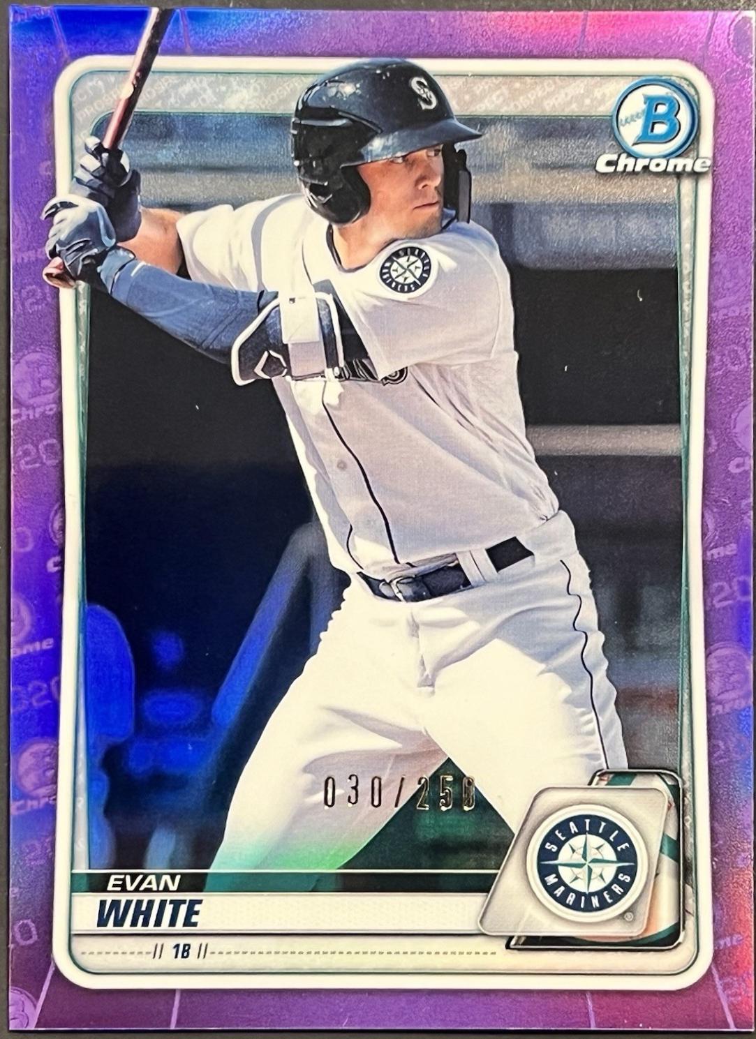 Evan White [Purple Refractor] #BCP-77