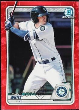 Evan White [Red Refractor] #BCP-77