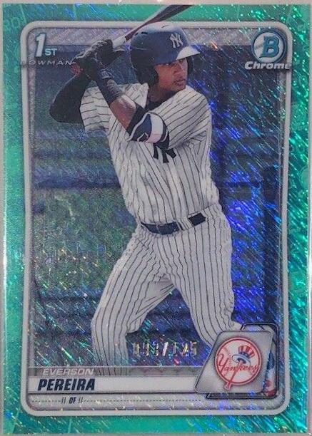 Everson Pereira [Aqua Shimmer Refractor] #BCP-51