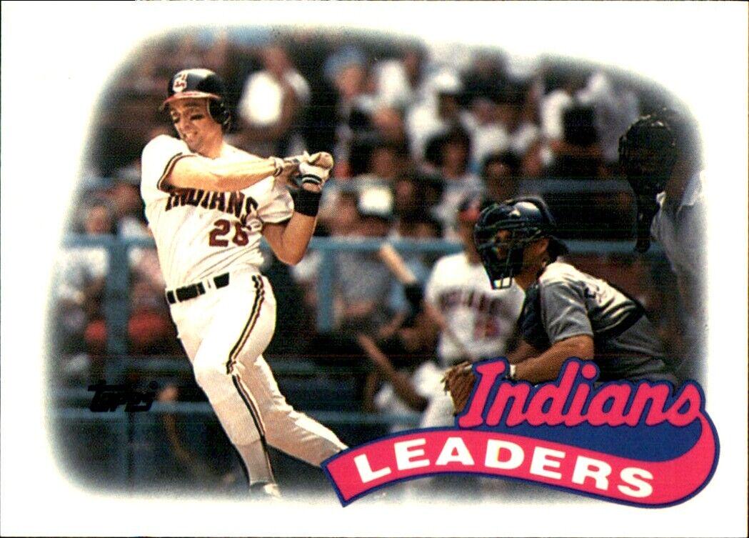 Indians Leaders [Brook Jacoby] #141