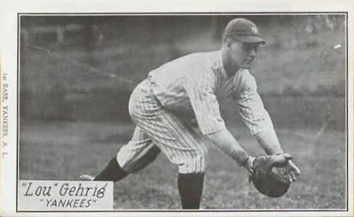 Lou Gehrig #NNO