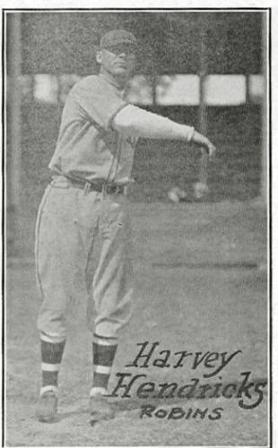 Harvey Hendrick #NNO