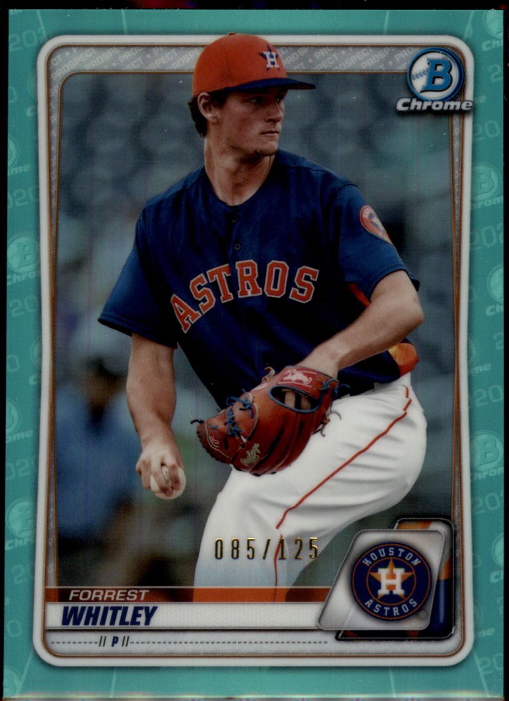 Forrest Whitley [Aqua Refractor] #BCP-70
