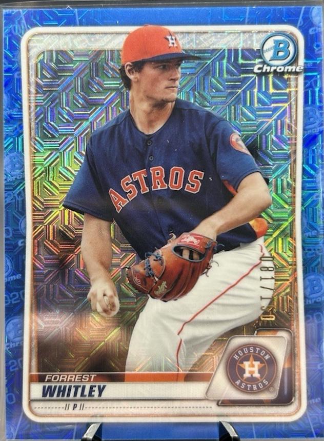 Forrest Whitley [Blue Refractor] #BCP-70
