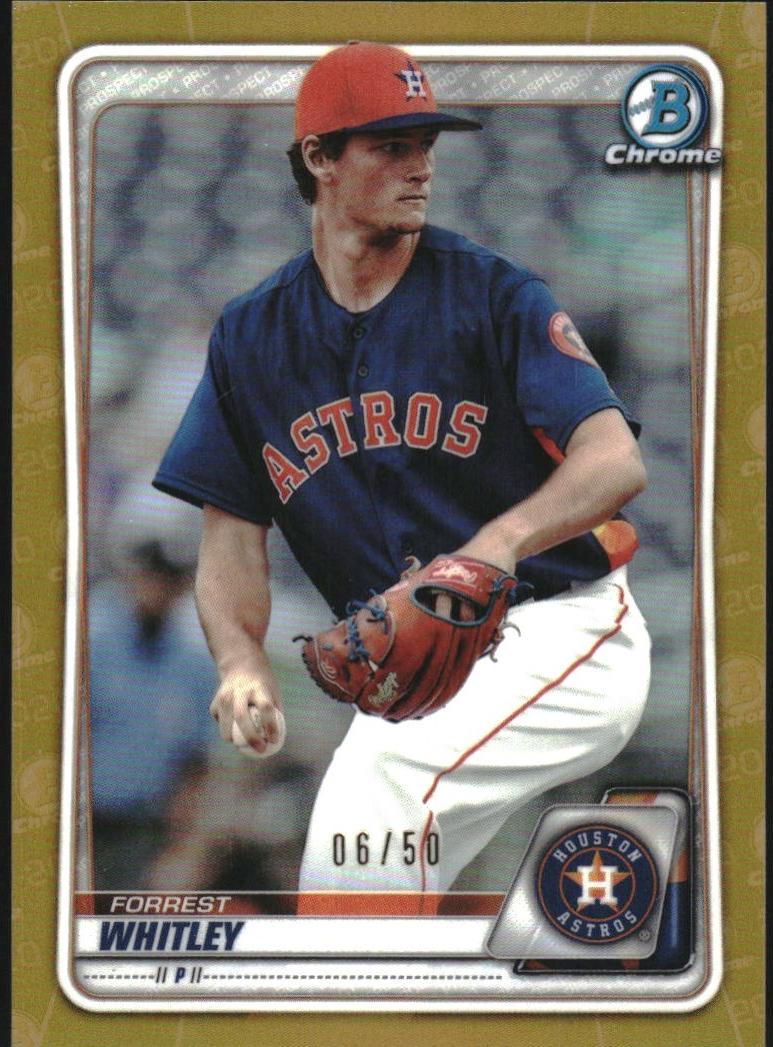 Forrest Whitley [Gold Refractor] #BCP-70