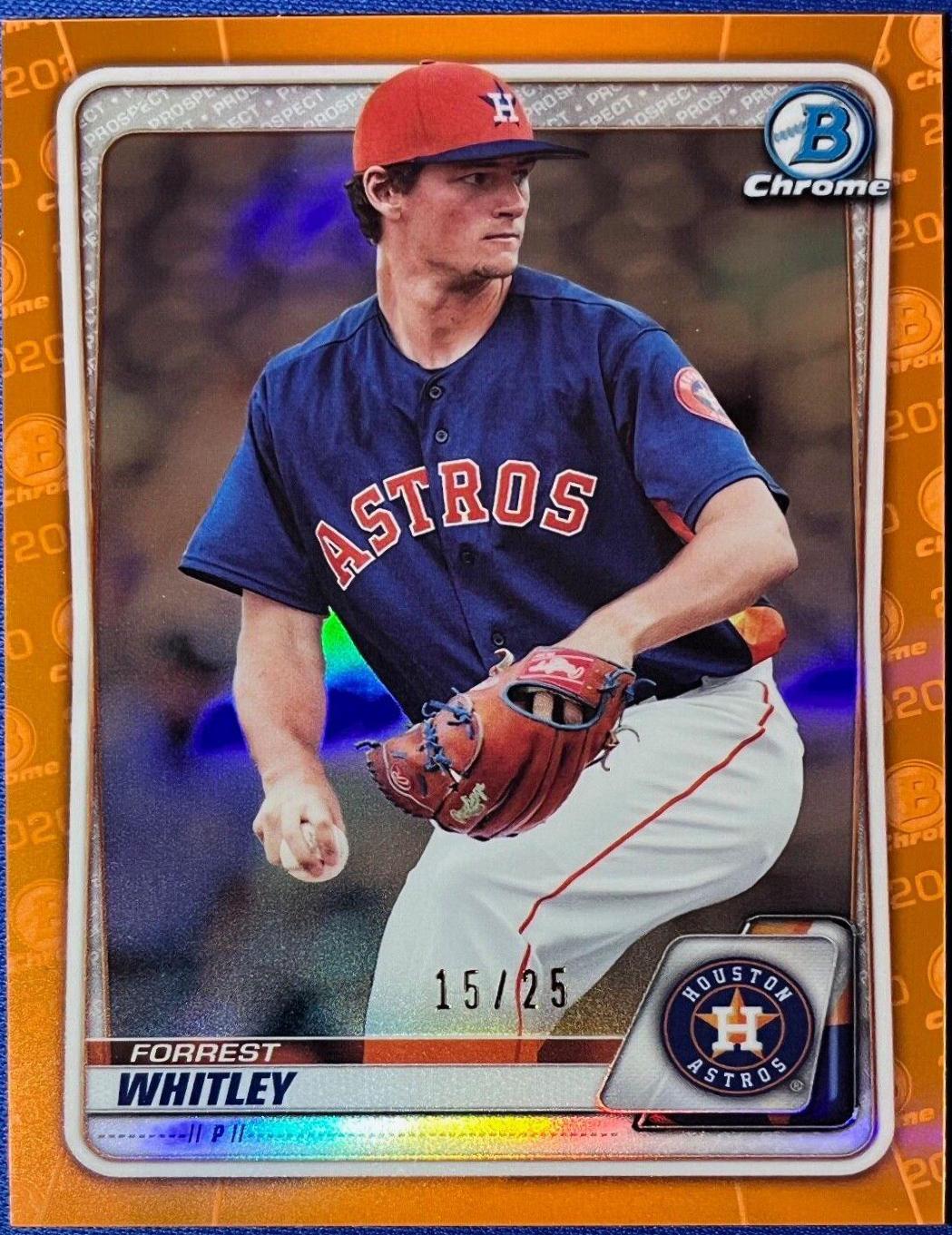 Forrest Whitley [Orange Refractor] #BCP-70