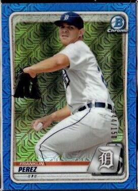 Franklin Perez [Blue Refractor] #BCP-63