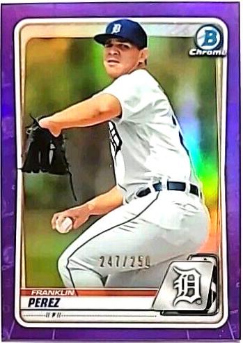 Franklin Perez [Purple Refractor] #BCP-63