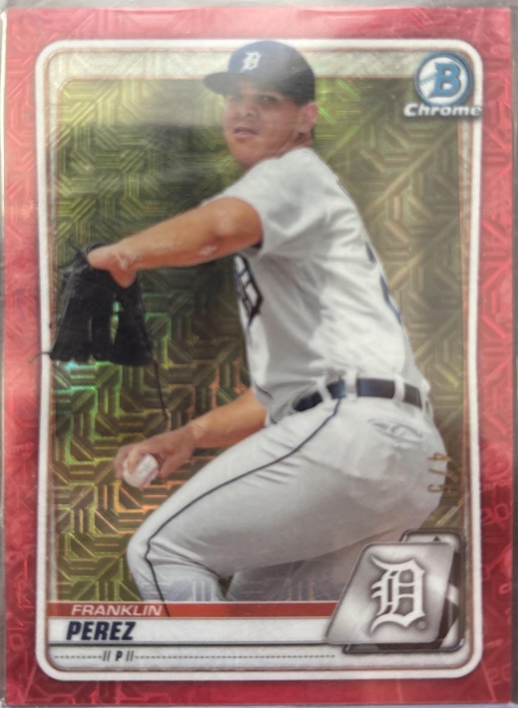 Franklin Perez [Red Refractor] #BCP-63