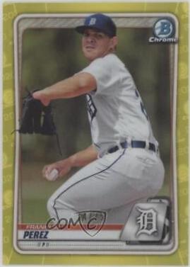 Franklin Perez [Yellow Refractor] #BCP-63
