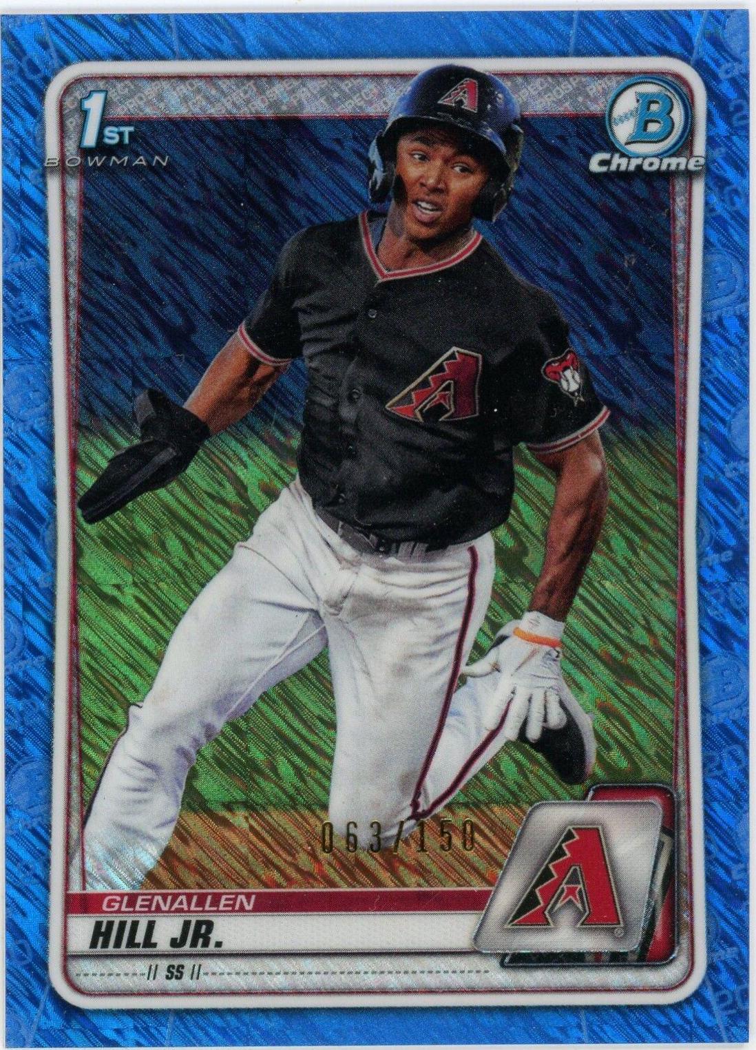 Glenallen Hill Jr. [Blue Shimmer Refractor] #BCP-59
