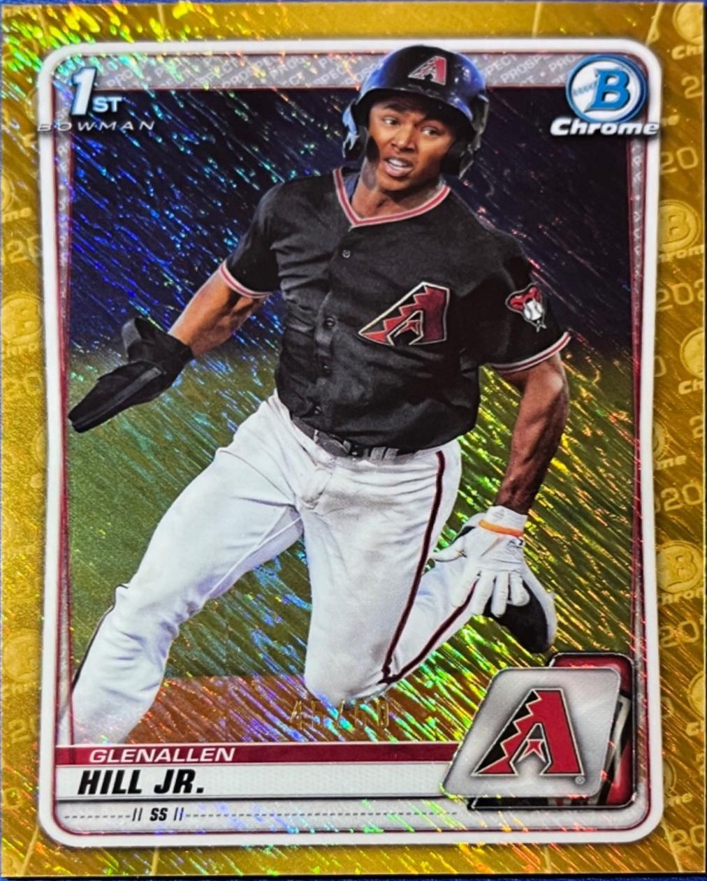 Glenallen Hill Jr. [Gold Shimmer Refractor] #BCP-59